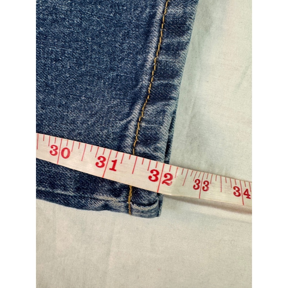 Wrangler Retro Slim Boot Jeans Mens 33x32 Medium Wash Western Denim - Picture 13 of 16